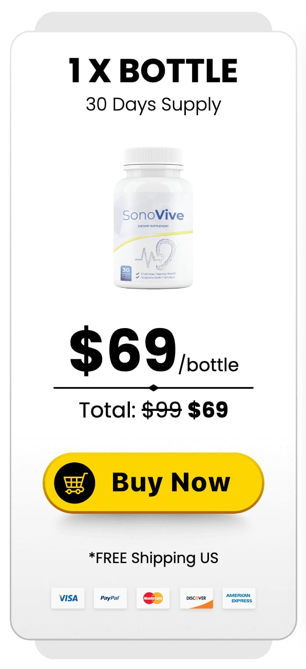 SonoVive 1 bottle